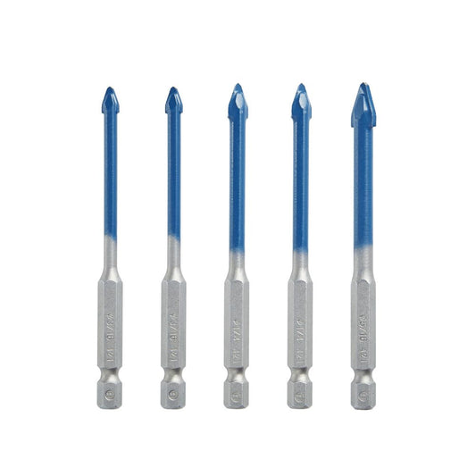 BOSCH PTBX05 5 pc. Juego de brocas para azulejos de porcelana