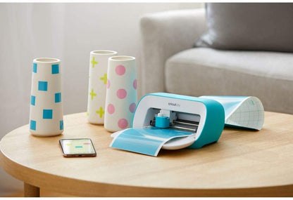 Cricut Vinilo mate permanente inteligente (5.5 x 120 pulgadas, amarillo maíz) para máquina Joy – corte sin mate para formas de hasta 4 pies y cortes repetidos de hasta 20 pies