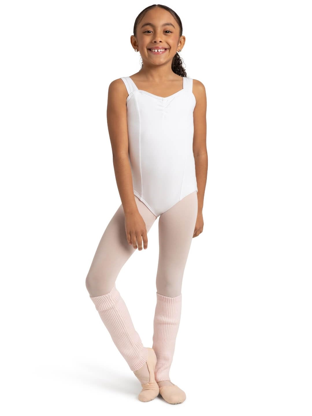 Capezio - Calentador de piernas para niñas de 12 pulgadas