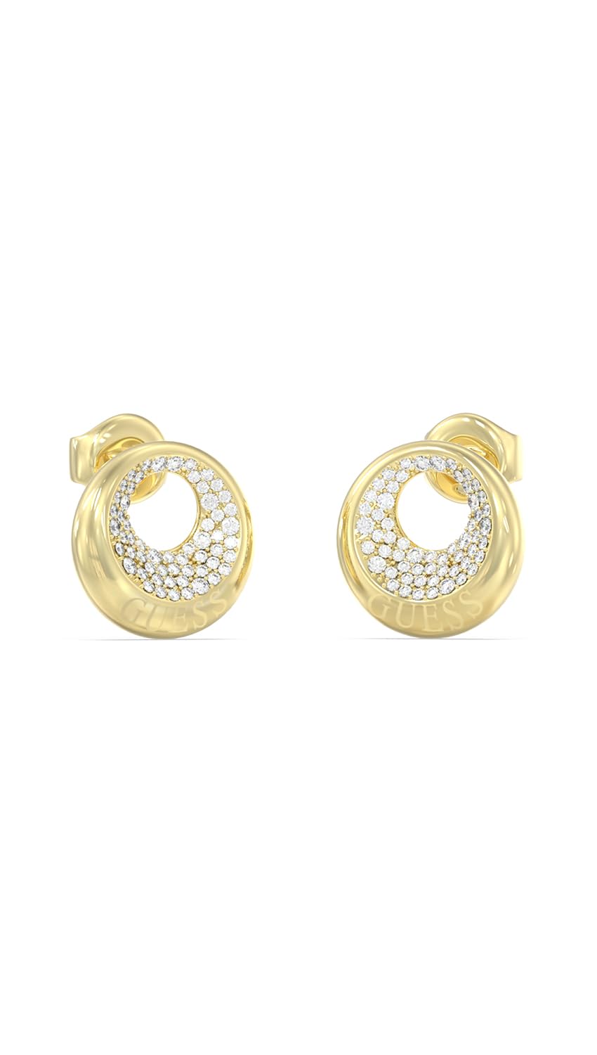 GUESS Aretes para Mujer MOON DROPS color Dorado
