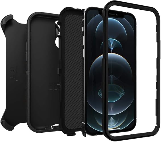 Otterbox Defender Series SCREENLESS Edition Case for iPhone 12 & iPhone 12 Pro - Realtree Edge (Black/Realtree Edge Graphic)