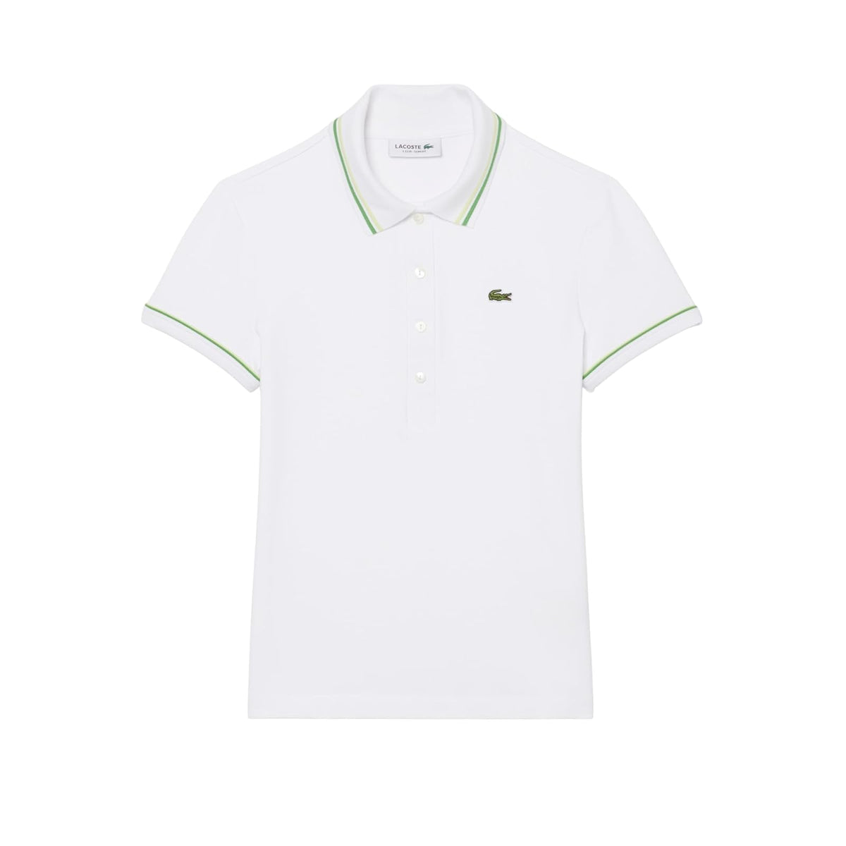 Lacoste Polo L.12.D Corte Entallado con Ribete