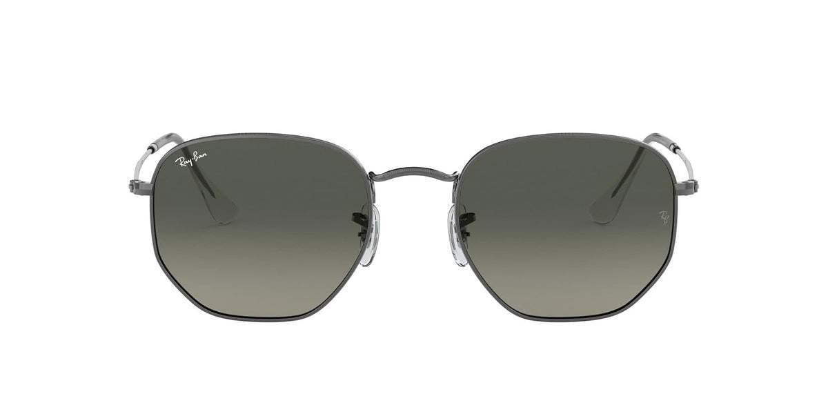 Ray-Ban - Lentes oscuros, Hexagonal - Grande - Gris