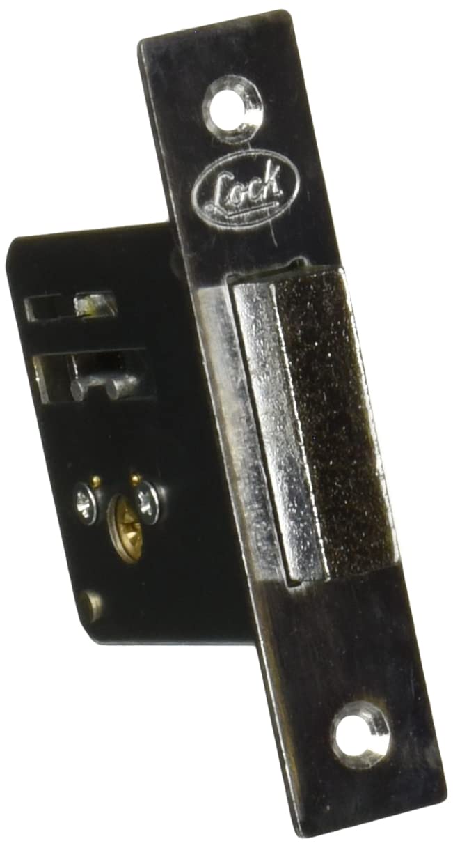 Lock 10CE Cerrojo para embutir auxiliar, función doble, níquel satinado, llave tetra, en caja