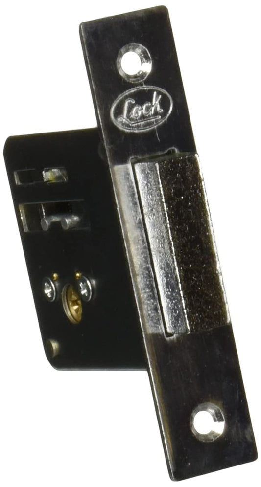 Lock 10CE Cerrojo para embutir auxiliar, función doble, níquel satinado, llave tetra, en caja