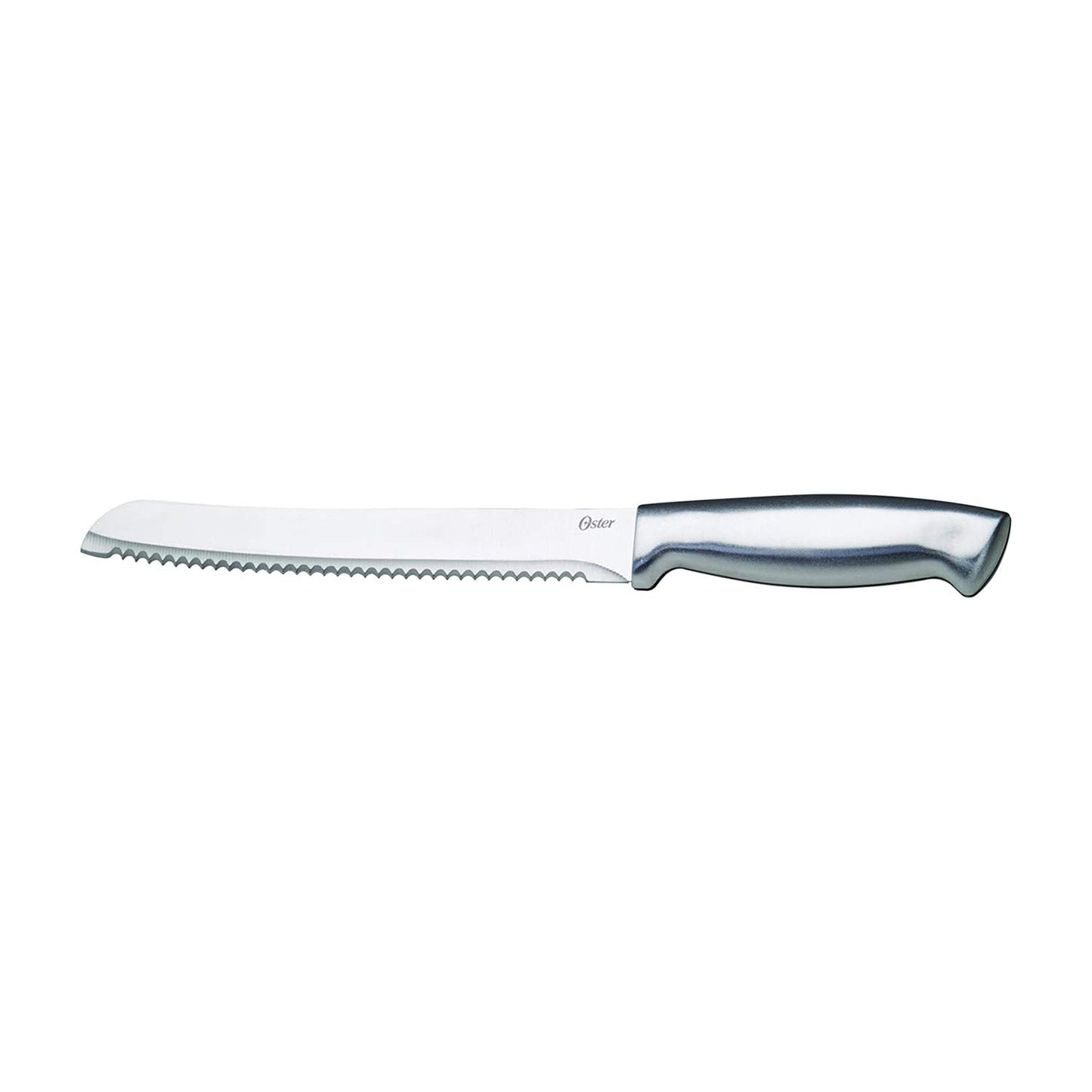 Oster Baldwyn Juego de Bloques para Cubiertos de 14 piezas, Satinado Cepillado, Plateado - 70561.14