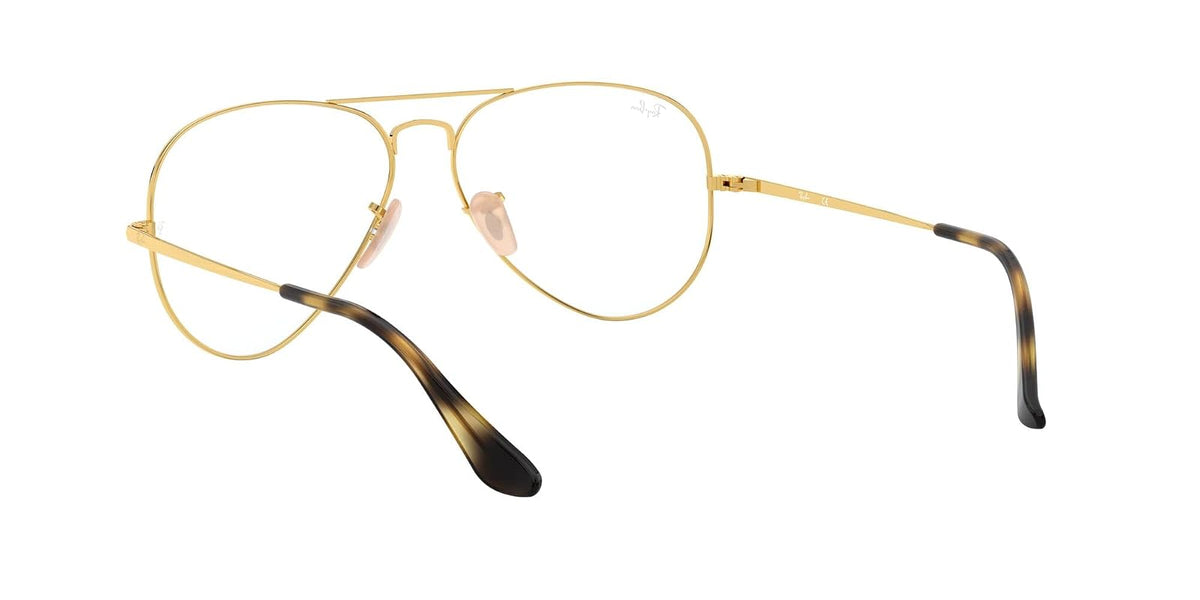 Ray-Ban Rx6489 Metal Aviator Prescription Eyeglass Frames