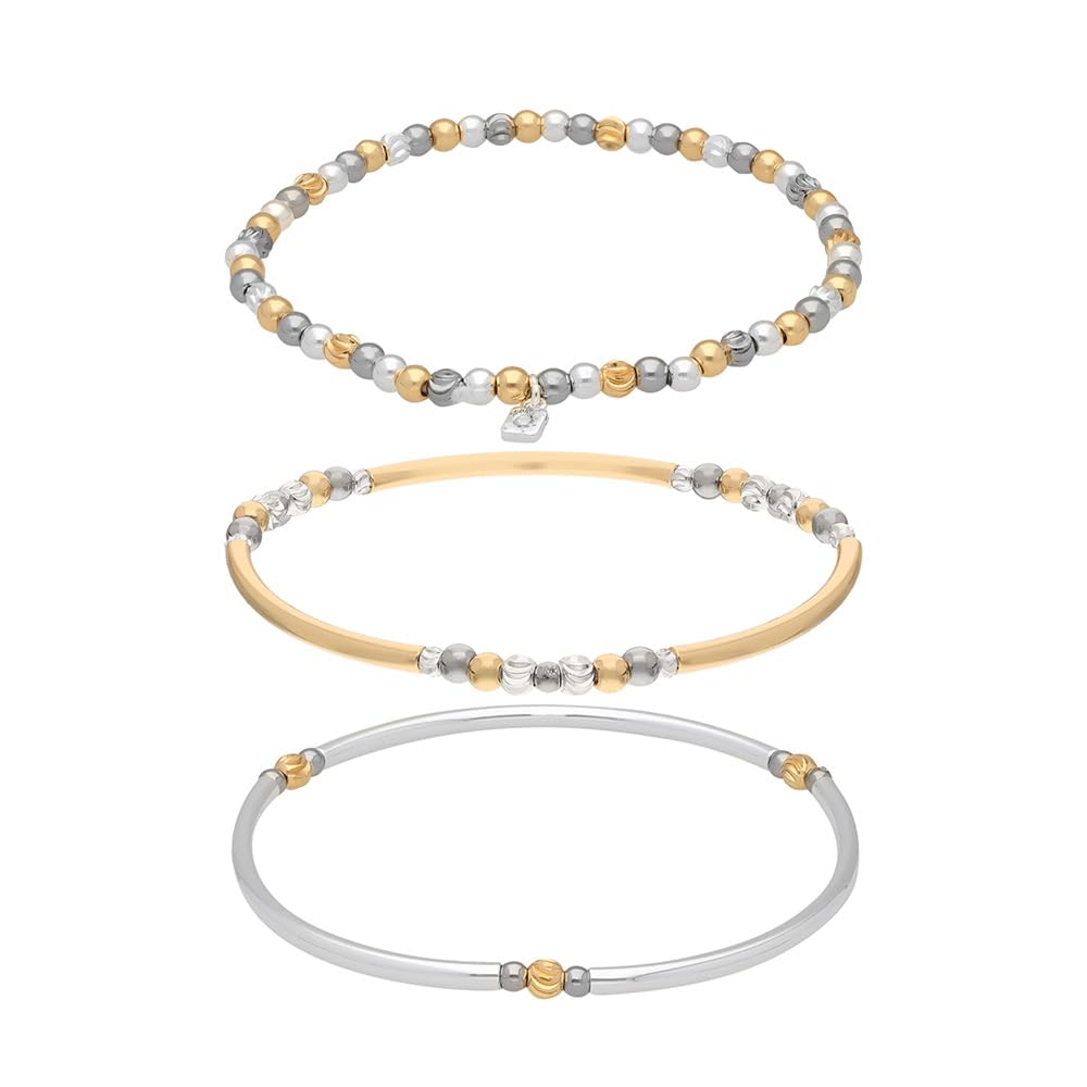 Nine West Pulsera Color Tritono para Mujer
