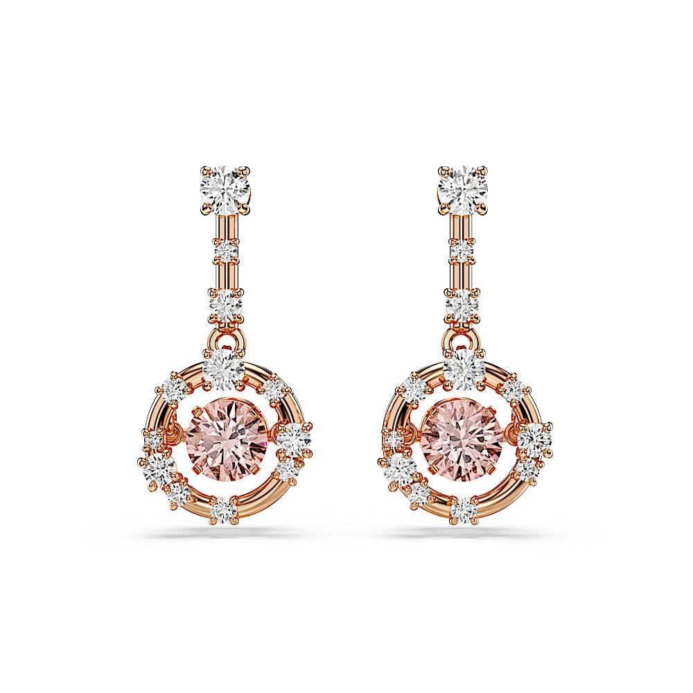 Swarovski Constella 5744239 Pendientes rosa