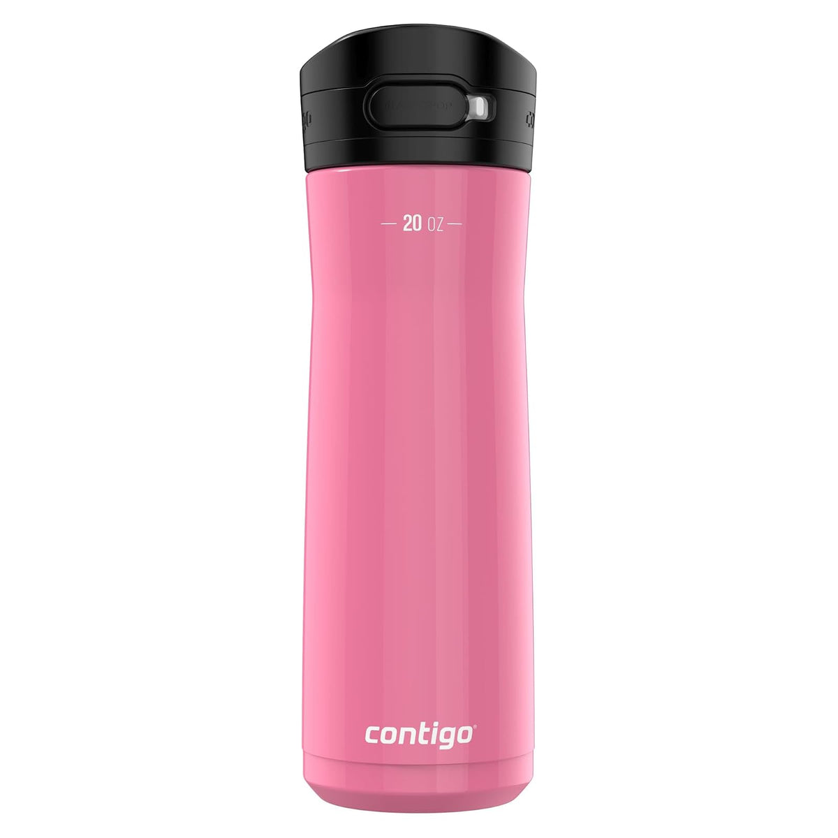 Contigo Botella de Agua Acero Inoxidable 590 ML Rosado Antiderrames Jackson Chill 2.0 con Asa Boquilla Cubierta