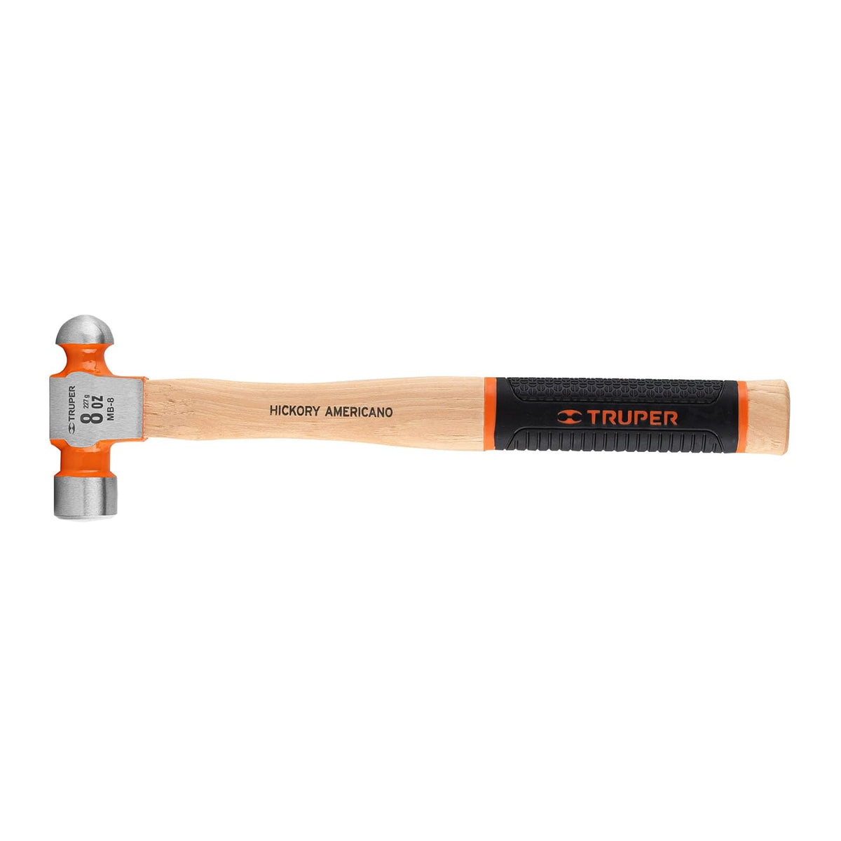 Truper Martillo de Bola con Cabeza de Acero - 8 oz