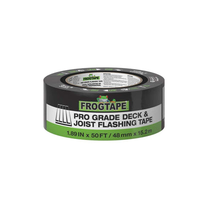 FrogTape - Cinta intermitente para cubierta y viga de grado profesional, 2 pulgadas de ancho (1.9 pulgadas. Cinta adhesiva resistente a los rayos UV para todo tipo de clima y resistente a los rayos UV