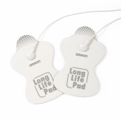 OMRON Electrodos PADS de Repuesto para TENS, Compatibles con HV-F013, HV-F021, HV-F022, Blanco, Autoadhesivos, 1 Unidad