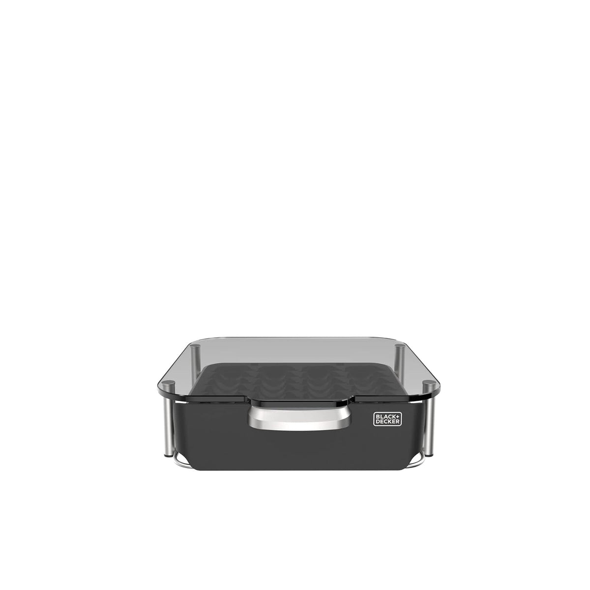 BLACK+DECKER bev by BLACK+DECKER Cajón de almacenamiento para cápsulas bartesianas, con capacidad para hasta 36 cápsulas bartesianas, resistente y apilable (BECS132)
