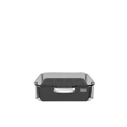 BLACK+DECKER bev by BLACK+DECKER Cajón de almacenamiento para cápsulas bartesianas, con capacidad para hasta 36 cápsulas bartesianas, resistente y apilable (BECS132)