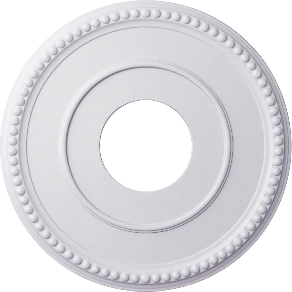 Ekena Millwork CM12BR 12 1/2-Inch OD x 3 7/8-Inch ID x 3/4-Inch Bradford Ceiling Medallion