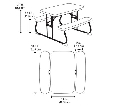 LIFETIME Mesa de Picnic Infantil