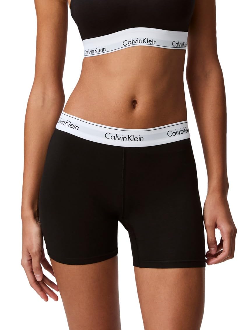 Calvin Klein Pantaletas de Algodón Modern para Mujer - Negro - - G
