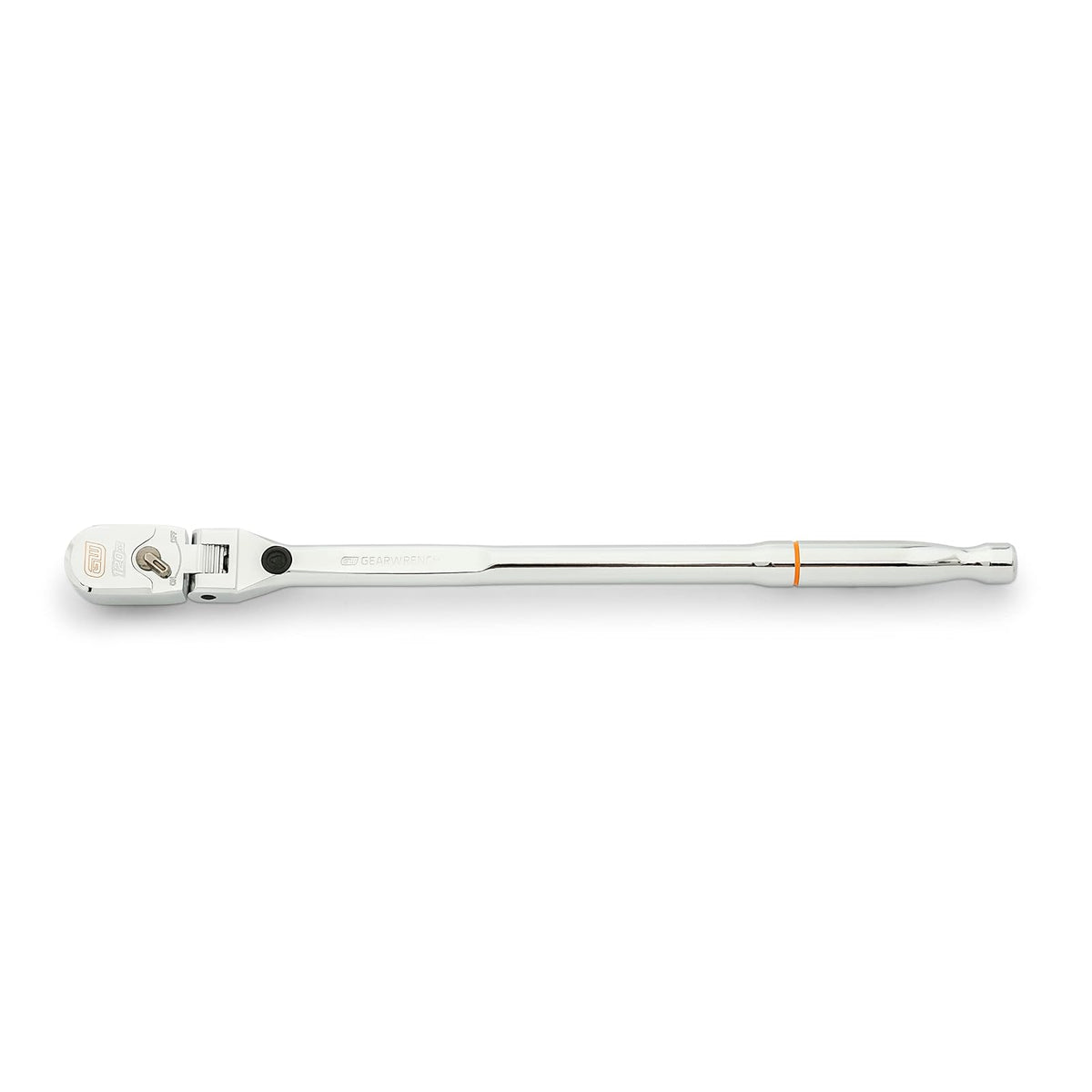 GEARWRENCH 81297 - carraca de cabeza flexible con bloqueo de 3/8 pulgadas con agarre completo
