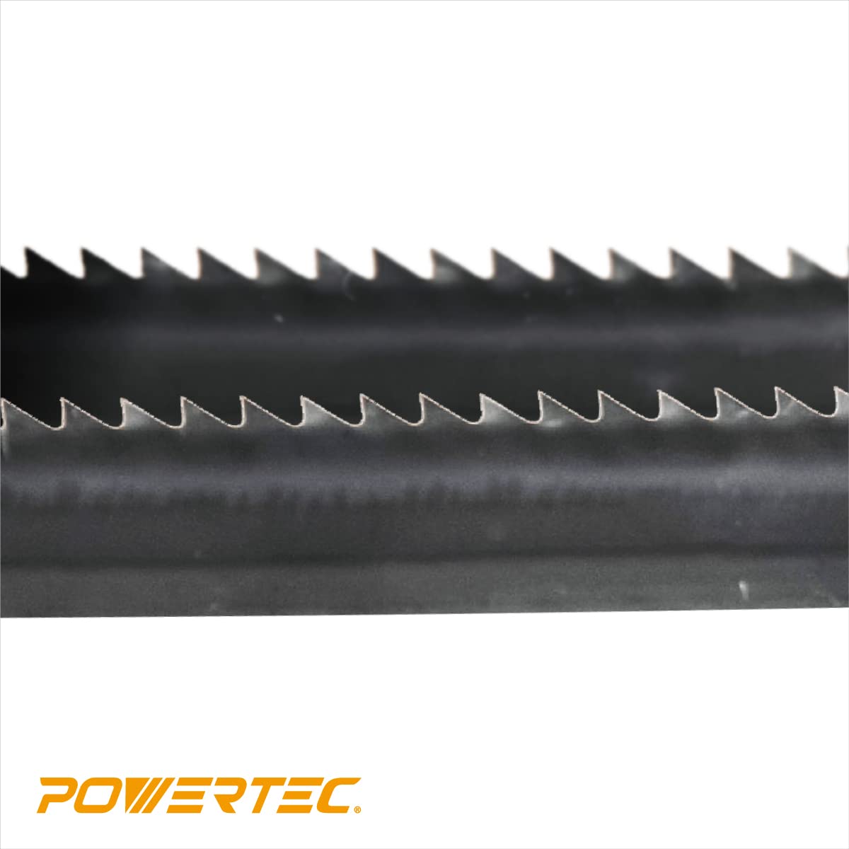 POWERTEC Hojas de sierra de cinta de 70-1/2 pulgadas, hojas de sierra de cinta TPI de 1/2 pulgadas x 3 para Sears Craftsman 21400 y Rikon 10-305, 10-3061 de 10 pulgadas para carpintería, paquete de 2
