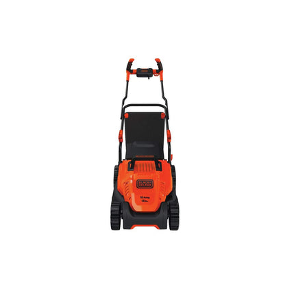Black+Decker - Podadora eléctrica con manubrio de Bicicleta, 38 cm (15 Pulgadas), 10 A, con Cable (BEMW472BH)