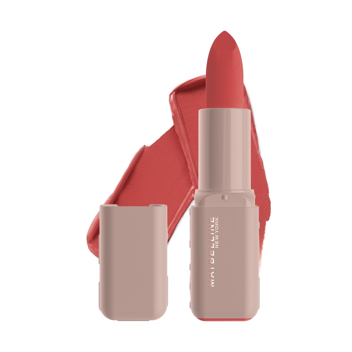 Maybelline Serum Lipstick Labial en Barra Hidratante, Tono Make It Work - Mate Take the 1
