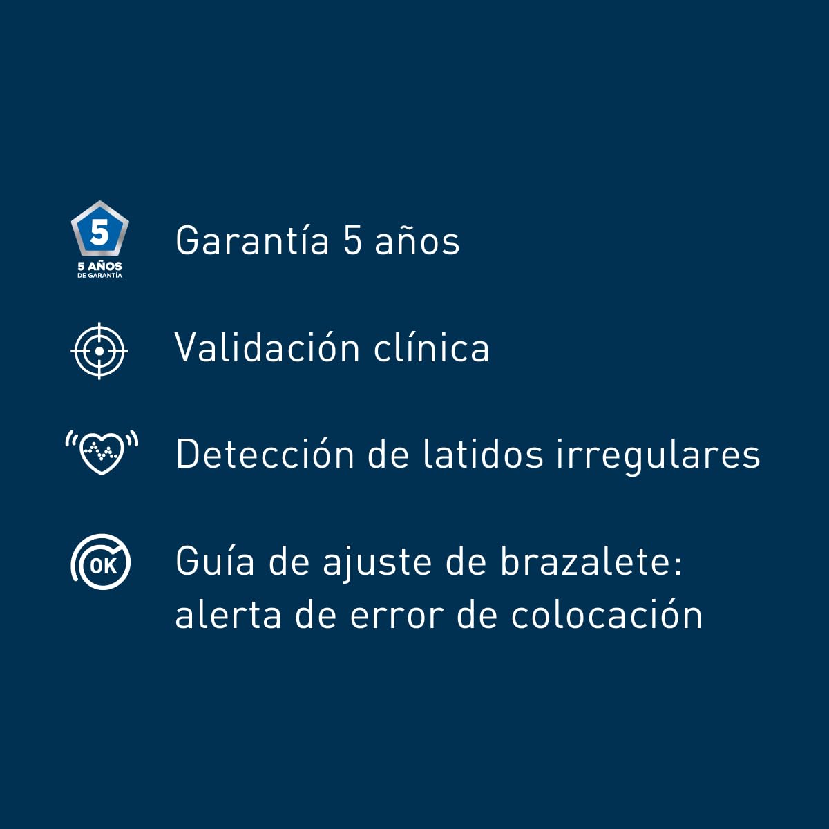 OMRON X2 Básico Baumanómetro de Brazo, Detecta Latidos Irregulares | Brazalete 22-42 cm con guía de ajuste. Detecta latidos irregulares. Memoria de última medición. Garantía 5 años.