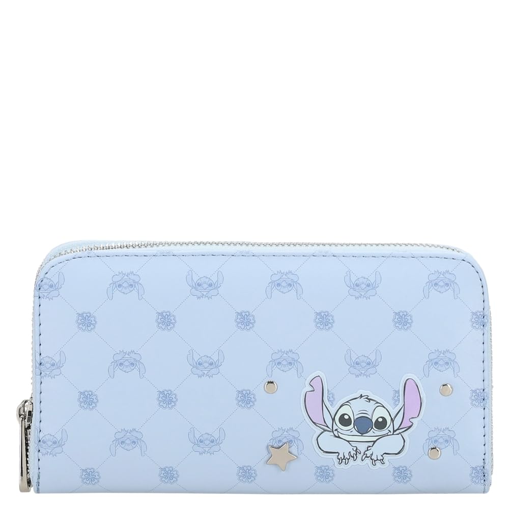W Capsule Stitch Cartera para Mujer Azul HBYARMULKE71CW