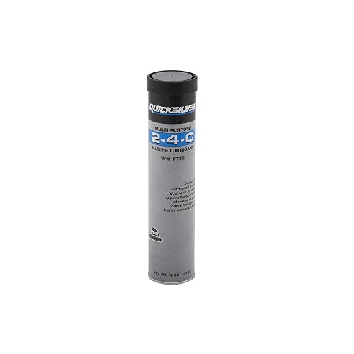 Quicksilver 2-4-C - Grasa marina con teflón, 14 onzas