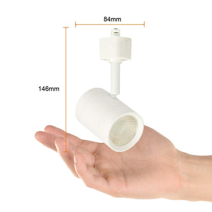 Tecnolite Connect Lámpara Spot de Riel LED Inteligente WiFi 7 W, Luz RGB + Blanca, Atenuable, Compatible con App móvil y Asistentes de voz