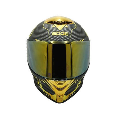 Casco para Moto Integral Shanghai - Casco Motocicleta Marca Edge - Visor Doble ANTIVAHO - Cascos para Motos Certificados Dot Moto - Accesorios para Moto Motocross