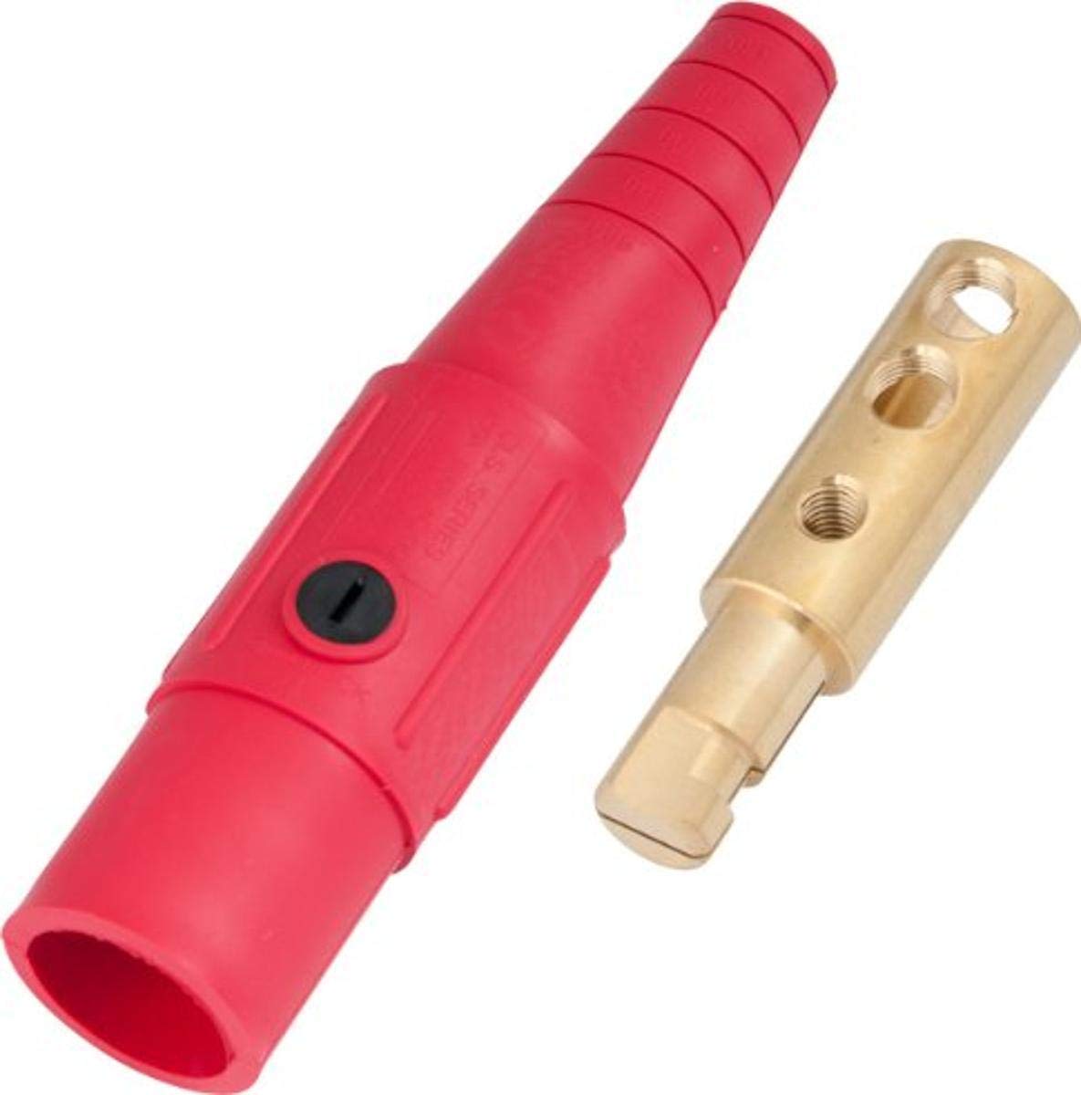 2/0-4/0 enchufe macho rojo 600V/400A 1P1W enchufe estilo leva