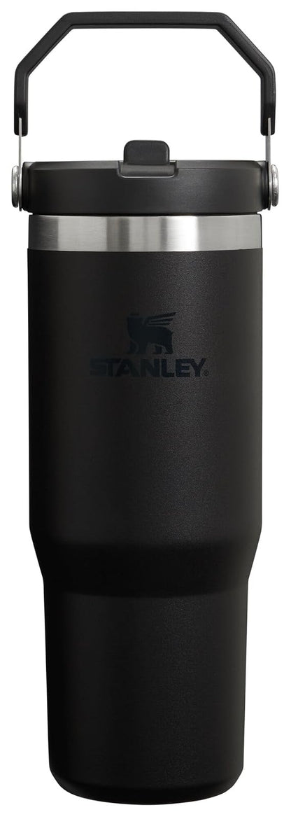 Stanley IceFlow FlipStraw Vaso Térmico de Acero Inoxidable 887 ml - Black