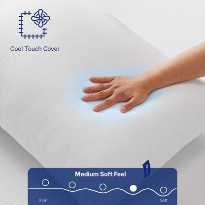 Casper Sleep - Almohada refrescante Esencial, estándar, Color Blanco