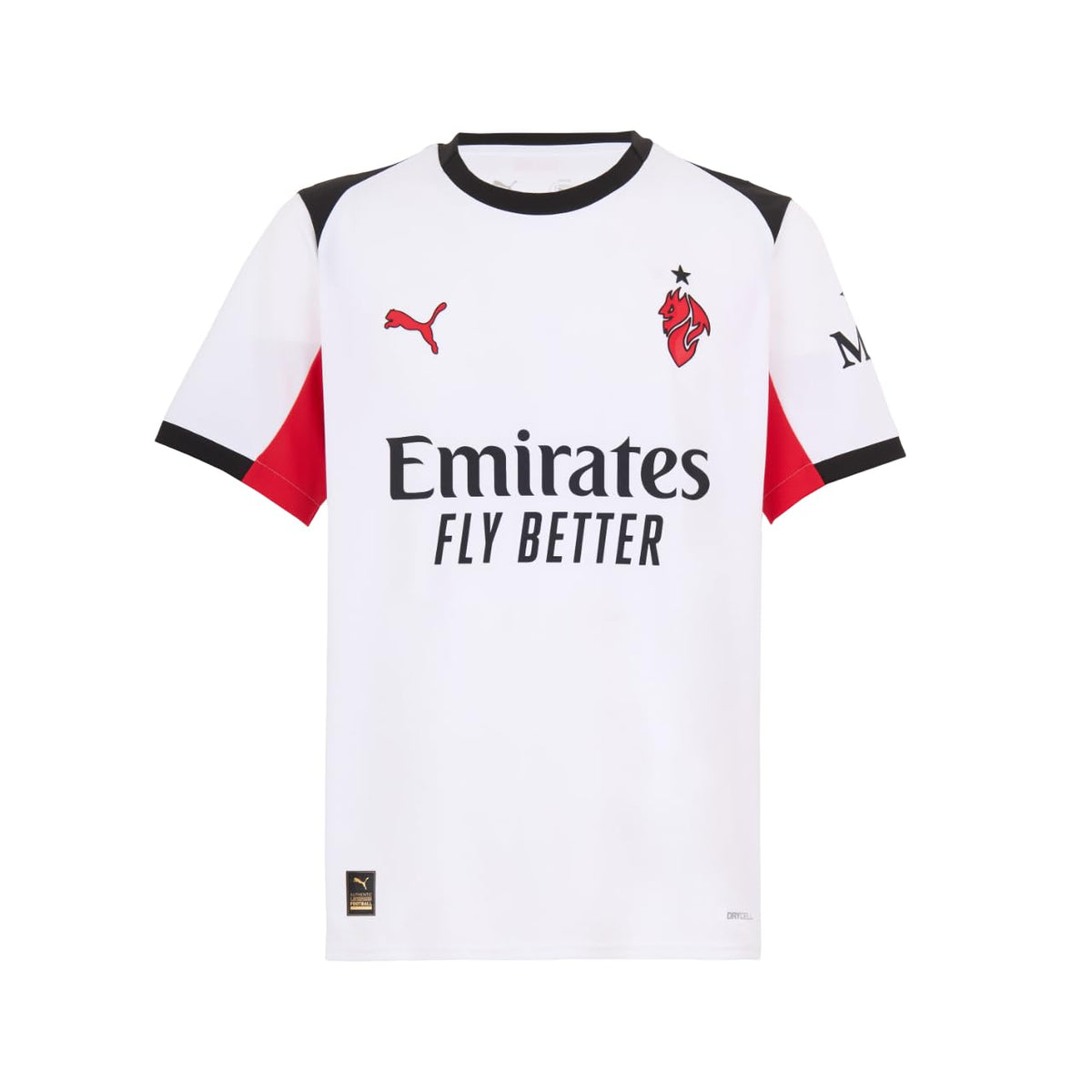 Playera Oficial PUMA A.C. Milan Local 2025/2026 Unisex - G - PUMA White-For All Time Red