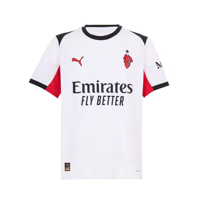 Playera Oficial PUMA A.C. Milan Local 2025/2026 Unisex - G - PUMA White-For All Time Red