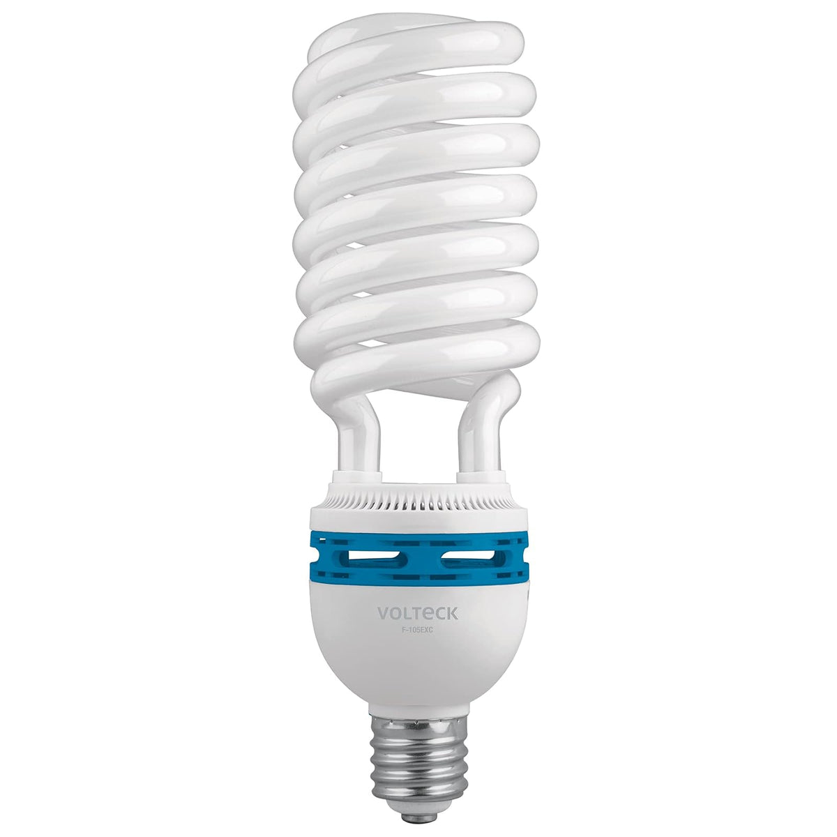 Volteck Lámpara Espiral Ahorradora Base Mogul E39, Luz Día, 220 V - 105 W