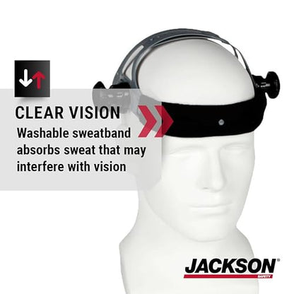 Jackson Safety 370 Repuesto para casco de soldadura, Negro/ Gris
