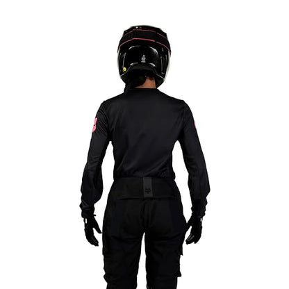 Fox Racing Women's Blackout Motocross Jersey Jersey Motocross Blackout para Mujer Mujer