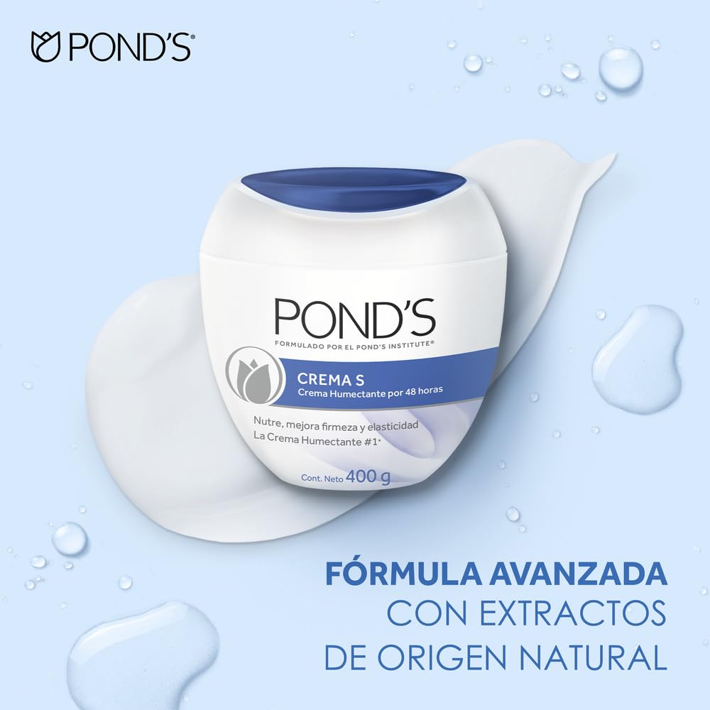 Pond's Crema Facial Anti-manchas Clarant B3 Piel a Seca 400 g + Crema S Humectante 400 g
