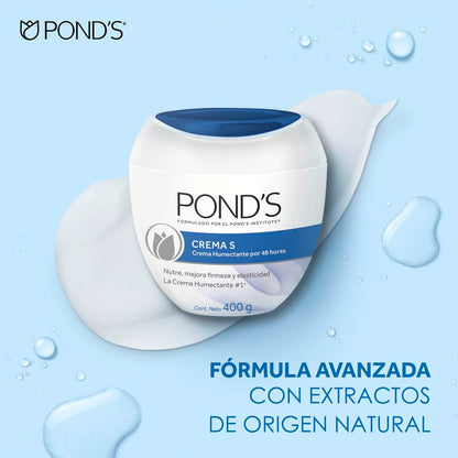 Pond's Crema Facial Anti-manchas Clarant B3 Piel a Seca 400 g + Crema S Humectante 400 g