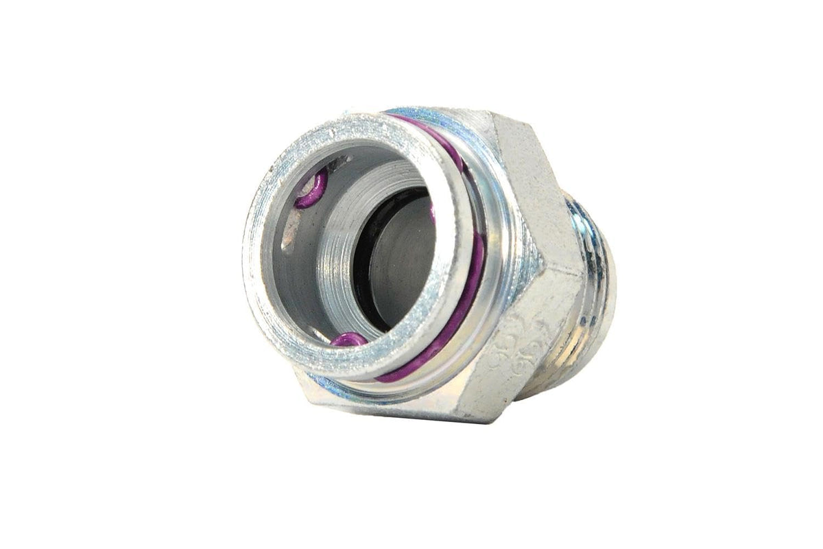 GM Genuine Parts Conector de Manguera de Enfriador de Aceite para Motor 19303965 Plateado