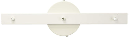 MAXXI MX-ACC02/B Riel Corto para Máximo 3 Luminarios, color Blanco, 50 cm