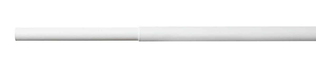 ClosetMaid 2050 Super Slide Ajustable para Colgar Barra de clóset, 2 'a 4', Blanco, 6' to 8', 1