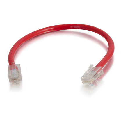 C2G Cable de Red Cat5E RJ45 sin Bota - 45.7 m - Rojo -
