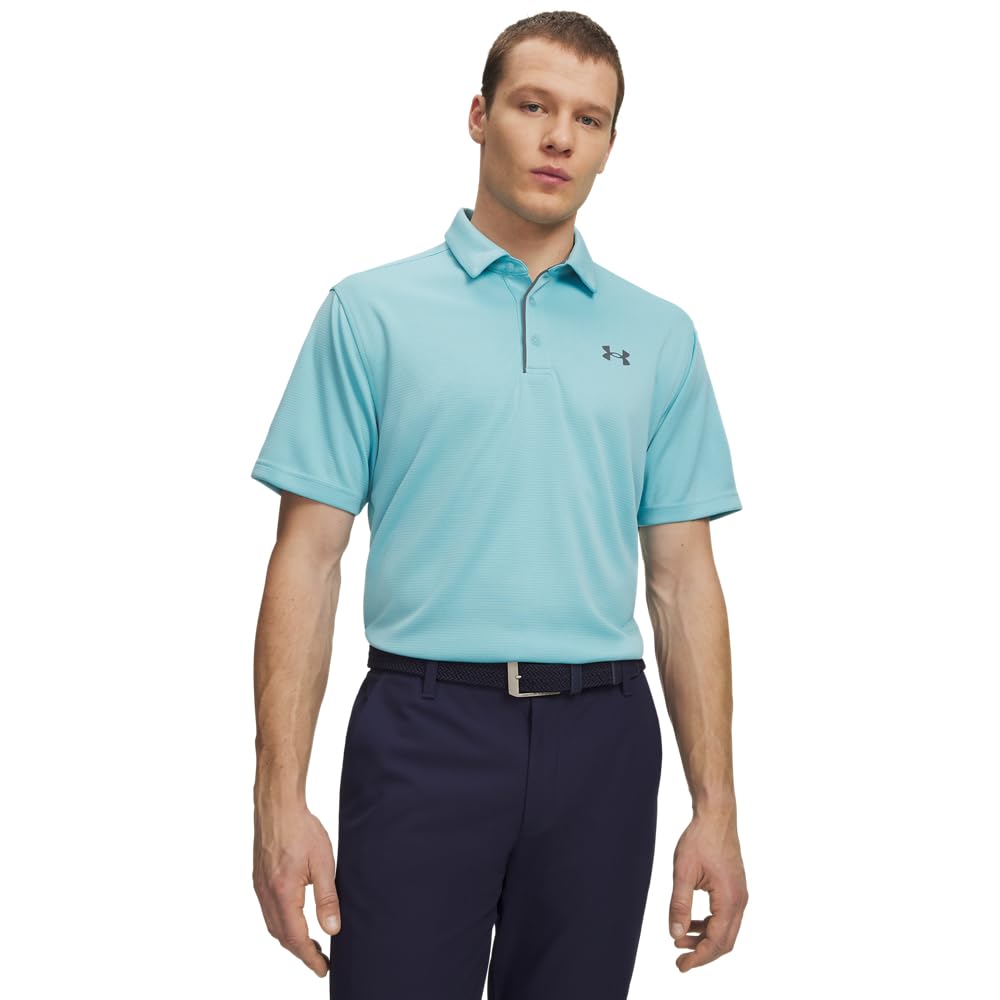 Under Armour Tech Polo de Golf para Hombre - Azul - CH