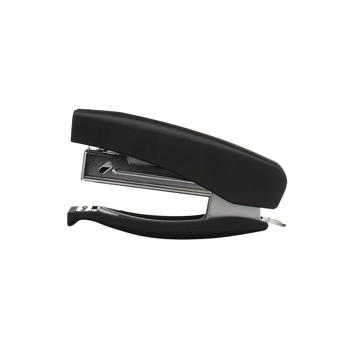 Swingline Grapadora de agarre suave, capacidad de 20 hojas, compacta, grapadora de mano, negra (09901)