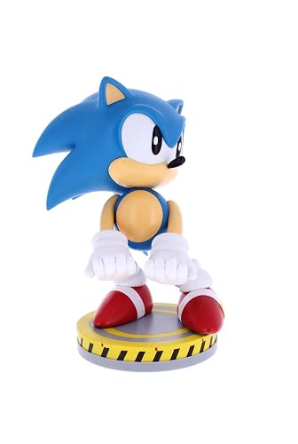 Exquisite Gaming Cable Chavo: Soporte Deslizante para teléfono sónico y Soporte para Driver – Sonic The Hedgehog – Figura con Licencia