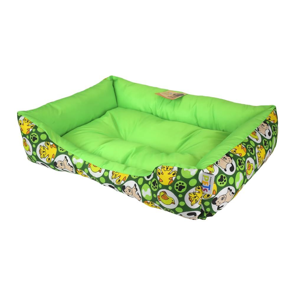 Fancy Pets Cama Fantasy Verde GDE – Cama para Perro y Gato