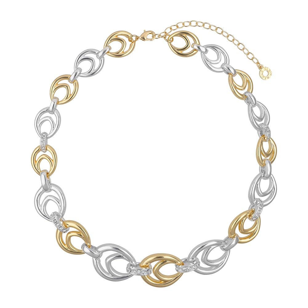 Anne Klein Collar Bitono Ovalado para Mujer